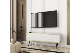 Настенная тумба ORO MDF RTV 135 Bialy + на ножках